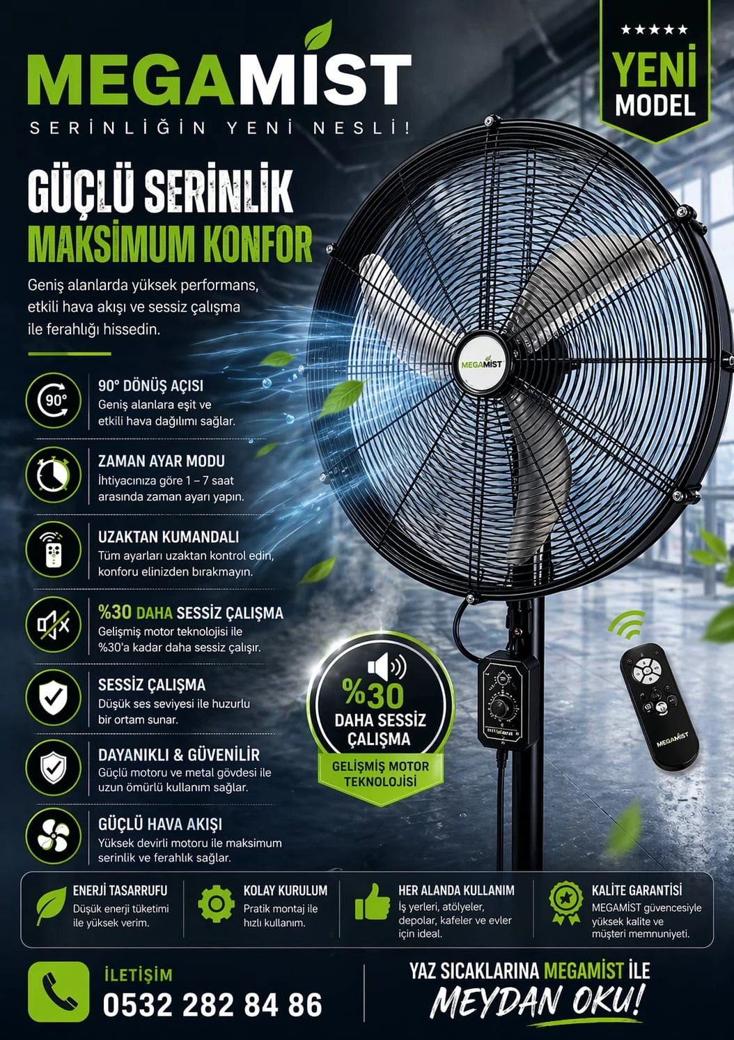 Sanayi Tipi Vantilatörler Sanayi Tipi Vantilatörler